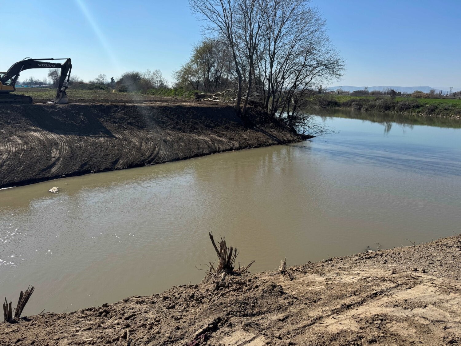 Αντιπλημμυρικά έργα στον Πηνειό